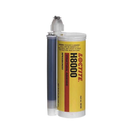 Loctite Adhesive, Green, 490 ml, Dual Cartridge, 10:1 Mix Ratio 442-411833